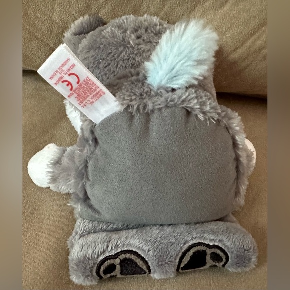 Justice TY Beanie Peek A Boo Scout the Husky Plush Phone Holder Screen Cleaner - Picture 10 of 16